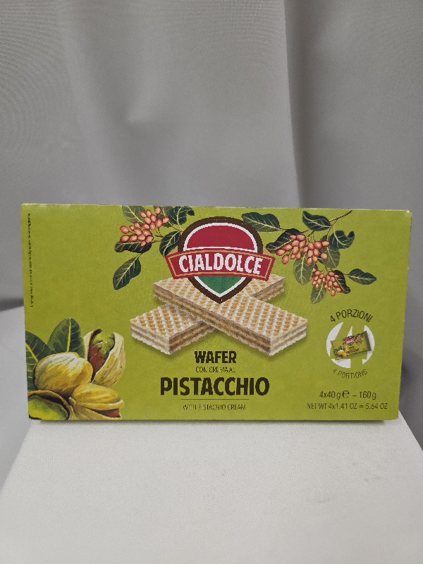 Cialdolce Wafer Pistacchio 160gr