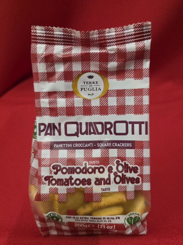 Pan Quadrotti Vegan 200gr