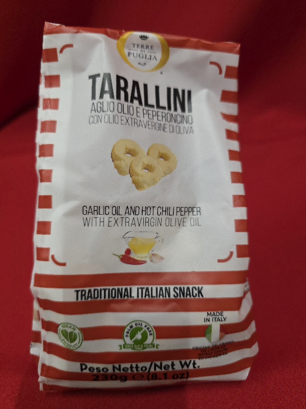 Tarallini Peperoncino 230gr
