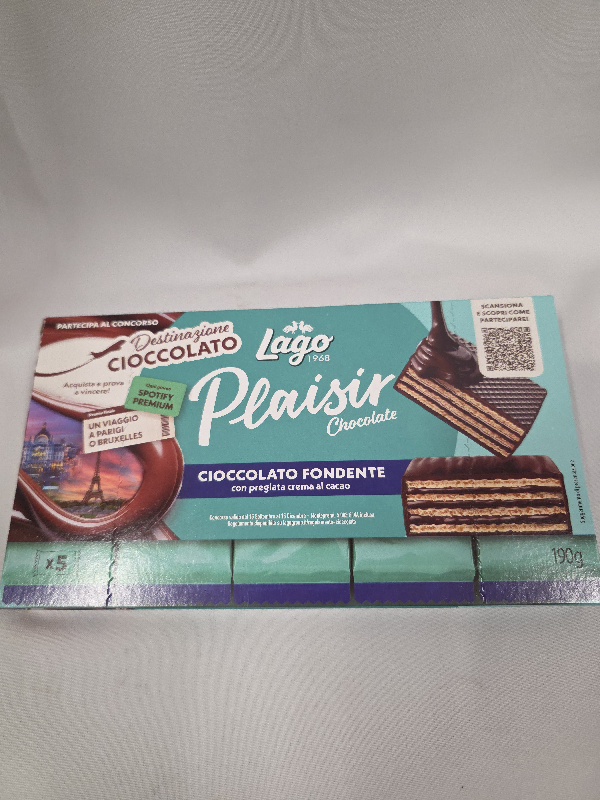 Lago Plaisir Chocolate 190gr
