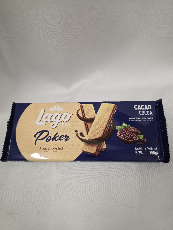 Lago Poker Cacao 150gr