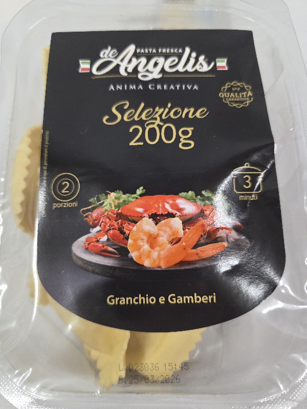 De Angelis Granchio & Gamberi 200gr