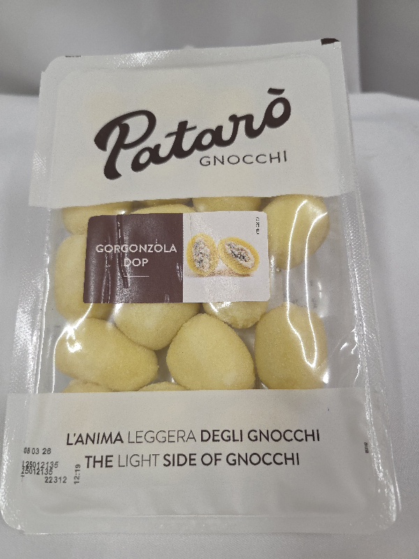 Pataro Gnocchi Gorgonzola 400gr