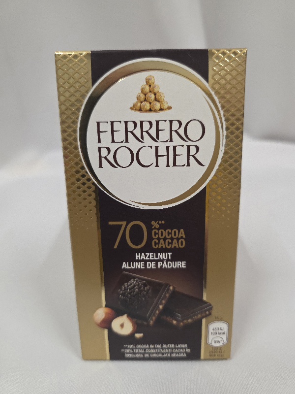 Ferrero Rocher 70% Cacao 90gr