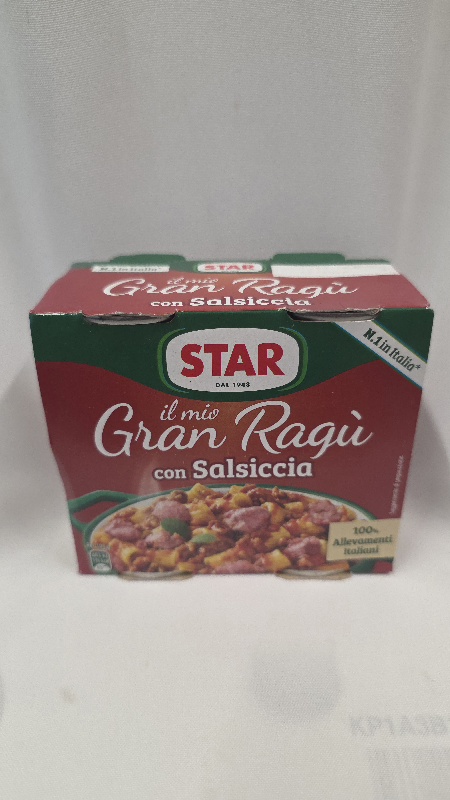 Star Gran Ragu Salsiccia 2x180gr