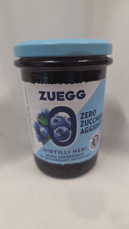 Zuegg Mirtilli Neri Zero 220gr