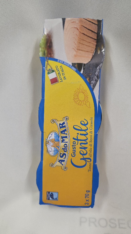 As Do Mar Gusto Gentile 3x70gr